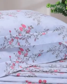 Jogo De Lençol Casal Padrão 400 Fios 4 Pecas Estampados Cor Estampado Sortido Desenho Do Tecido Estampado Sortido