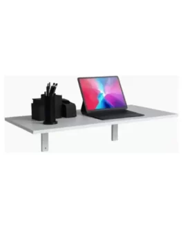 Mesa Dobrável De Parede 120×50 Branco Quarto Escrivaninha