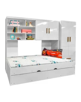 Jogo Quarto Com 4 Portas E Cama Embutida Consulte O Frete